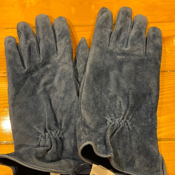 NWT Coldwater Creek Suede Gloves - Picture 1 of 4